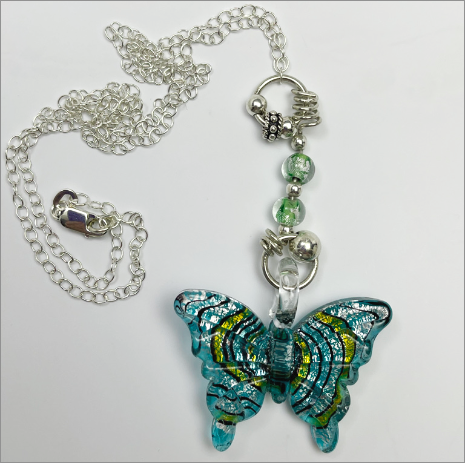 Artisan Handmade Dichroic Glass Jewelry at devaartstudio.com