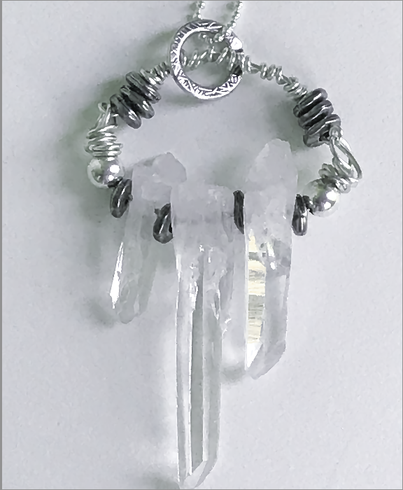Artisan Handmade Crystal Necklaces created by Dee Van Houten