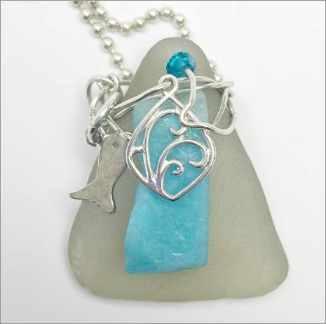 Artisan Handmade Seaglass Jewelry at devaartstudio.com