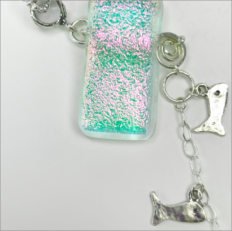 Artisan Handmade Ocean Inspired Necklace at devaartstudio.com