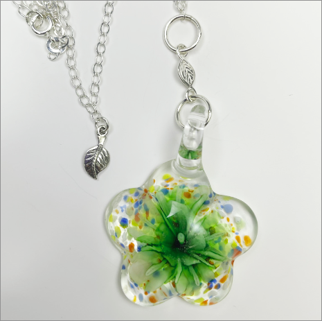 Artisan Handmade Murano Glass Necklace at devaartstudio.com